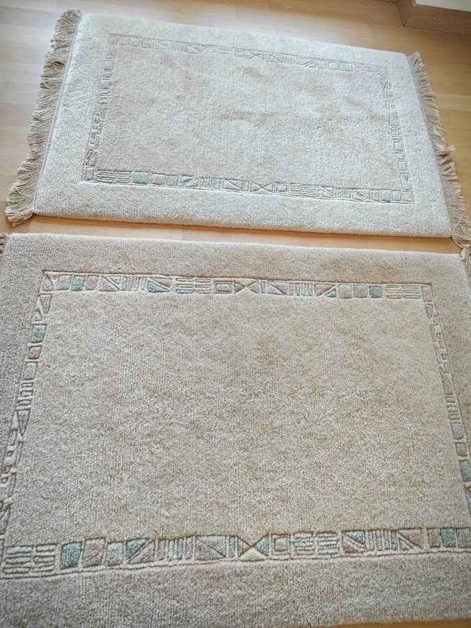 Tappeti: N20 2x Handgeknüpfter Tibeter Orient Teppich hell 63x92cm – Usato da Toffen venduto da Immo-Erben 2