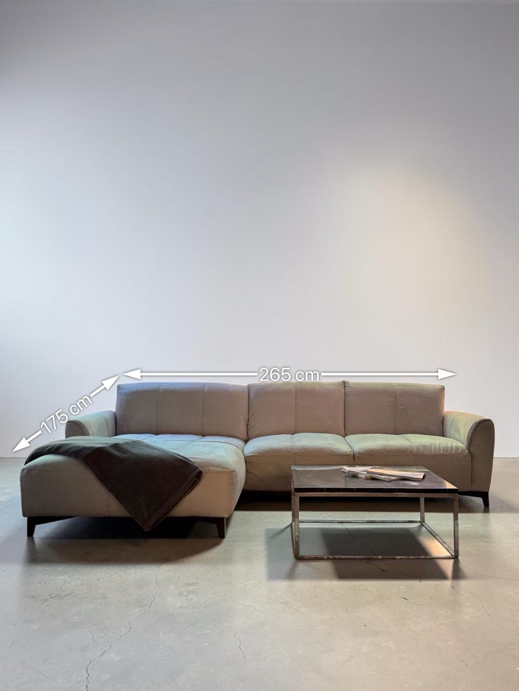 Divani: Wunderschönes Ecksofa in Creme-Beige – Usato da Fehraltorf venduto da Sofalab.swiss 8
