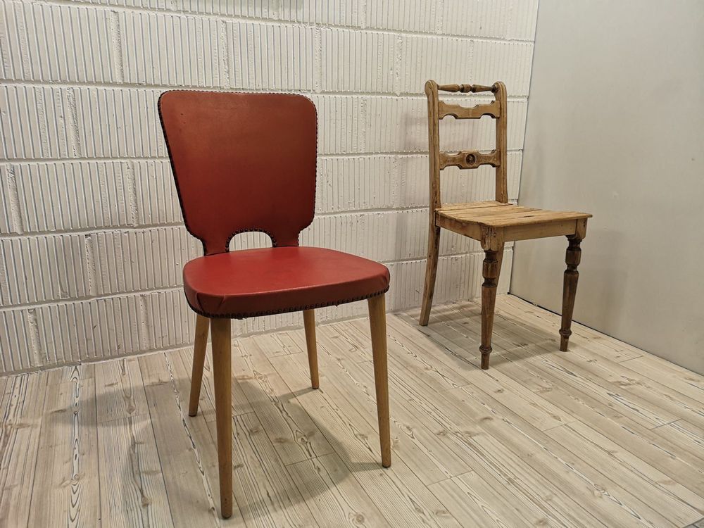 VidaXL Esszimmerstühle Set 4er - Weiße Kiefernholz Stühle Mit Rückenlehne Für Küche & Essbereich