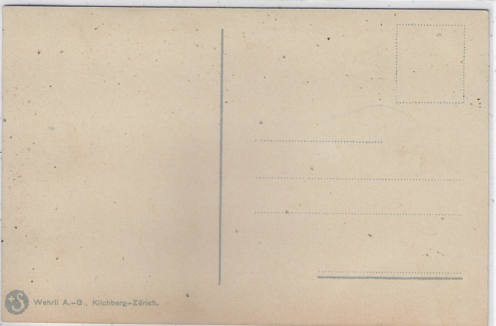 Cartoline postali: Mürren gegen Eiger, Mönch und Jungfrau - Litho – Usato da Ettingen venduto da Kartenplanet 1