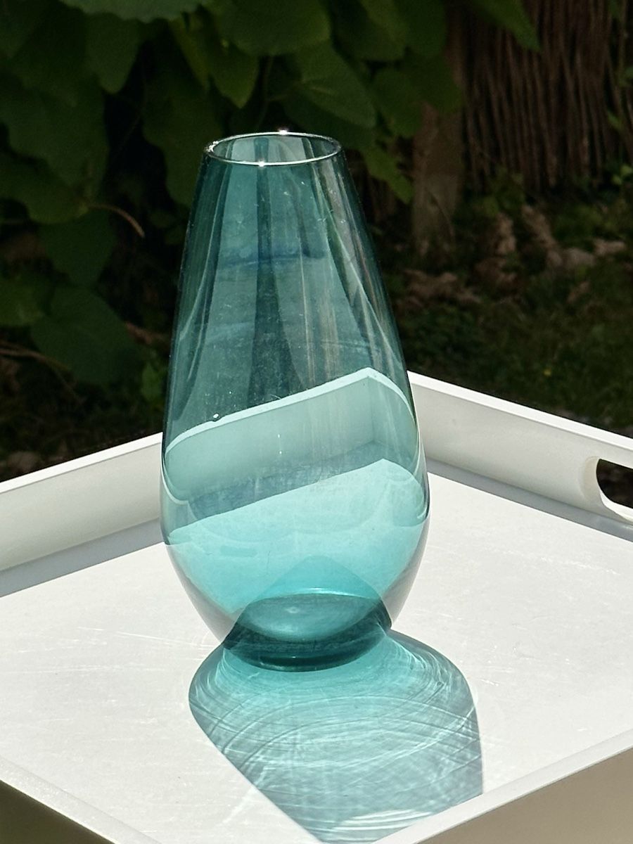 Vasen & Gefässe: 3er Set/Einzeln Mid-Century Glasvasen – Gebraucht aus Kleindöttingen von lau_k778 3