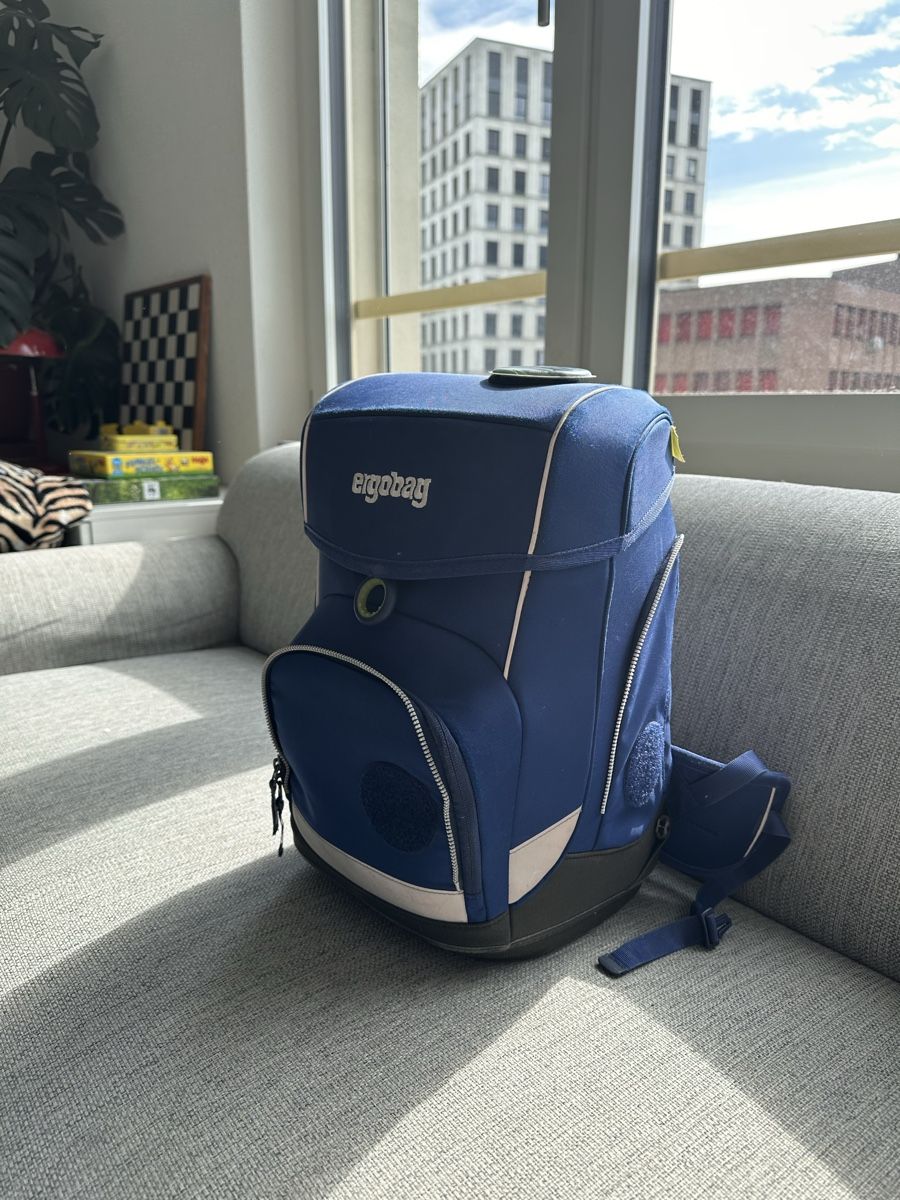 Ergobag Borse & Zaini: Ergobag Schulthek Set in Dunkelblau, gut erhalten – Usato da Zürich venduto da gra_v88z