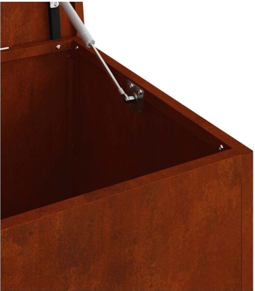 Vidaxl Box contenitori: Aussenlagerbox Rostig 100x50,5x50 – Nuovo (secondo la descrizione) da Wengi b. Büren venduto da NeReida88 2