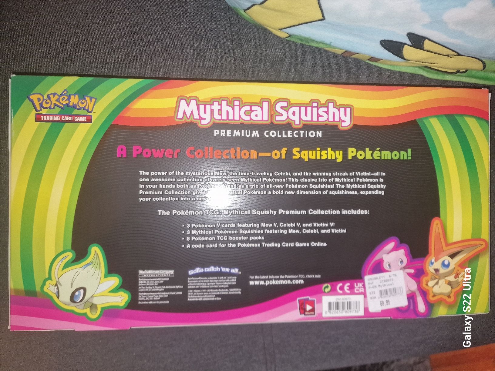 Pokémon Carte collezionabili: Pokémon Mythical Squishy Premium Collection Scellée – Nuovo e nell'imballaggio originale da Bulle venduto da ned_msw7 2