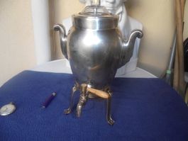Antike Kaffeemaschiene-Perkolator (WMF) versilbert, ca. 1920