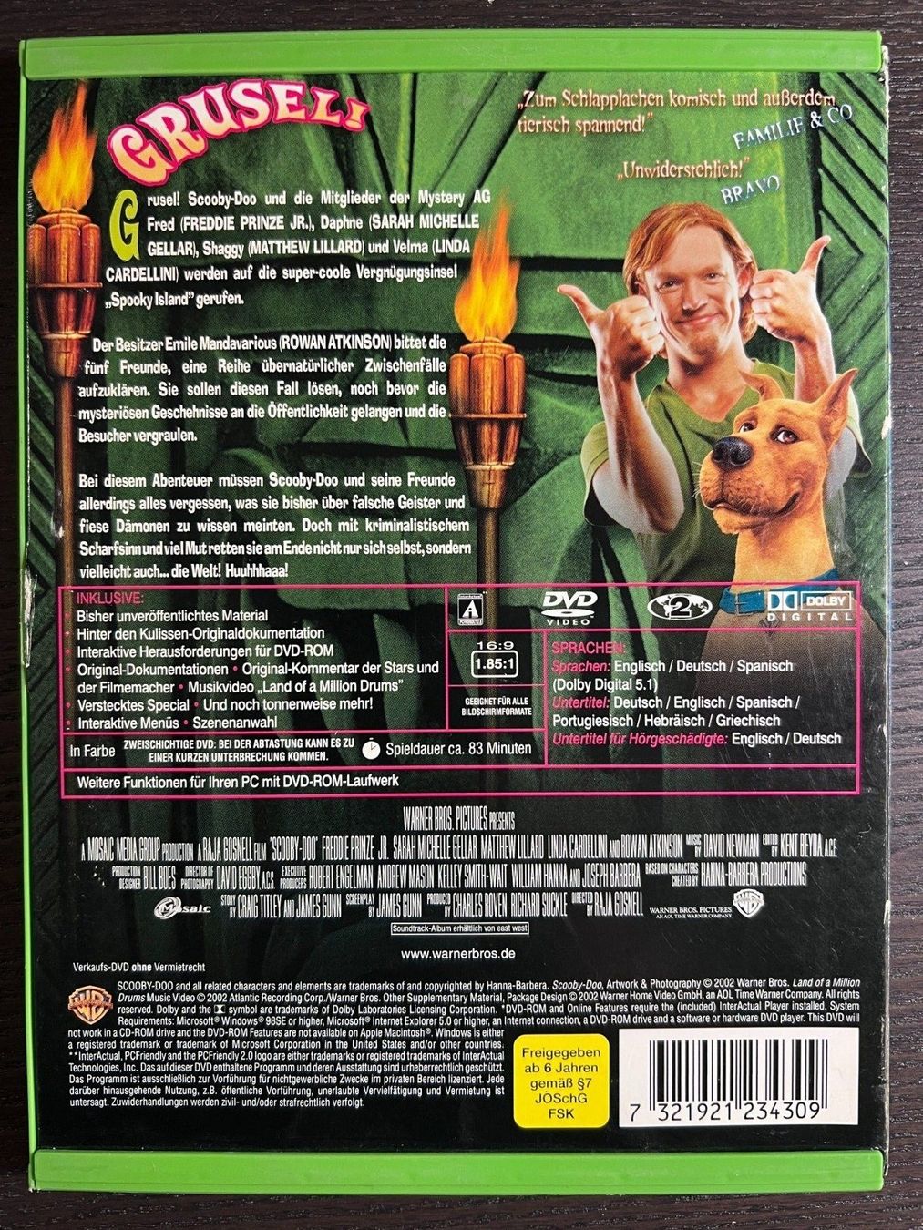 Tutti i DVDs: Scooby Doo – Usato da Zürich venduto da FilmFreunde 1