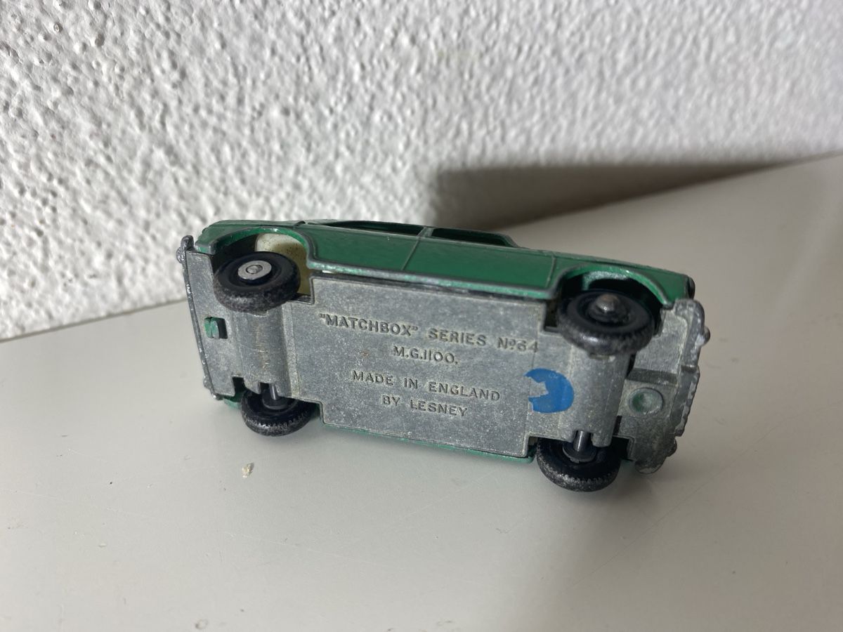 Lesney Modellini d'auto: Lesney M.G.1100 – Usato da Winterthur venduto da ben_9vxx 4