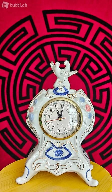 Orologi da terra & Orologi da parete: Schöne Tisch Quartzuhr – Usato da Schaffhausen venduto da frauchiger-consultin
