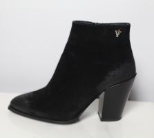 ILVI Stiefeletten schwarz Gr. 40 Ankle Boots mit Blockabsatz