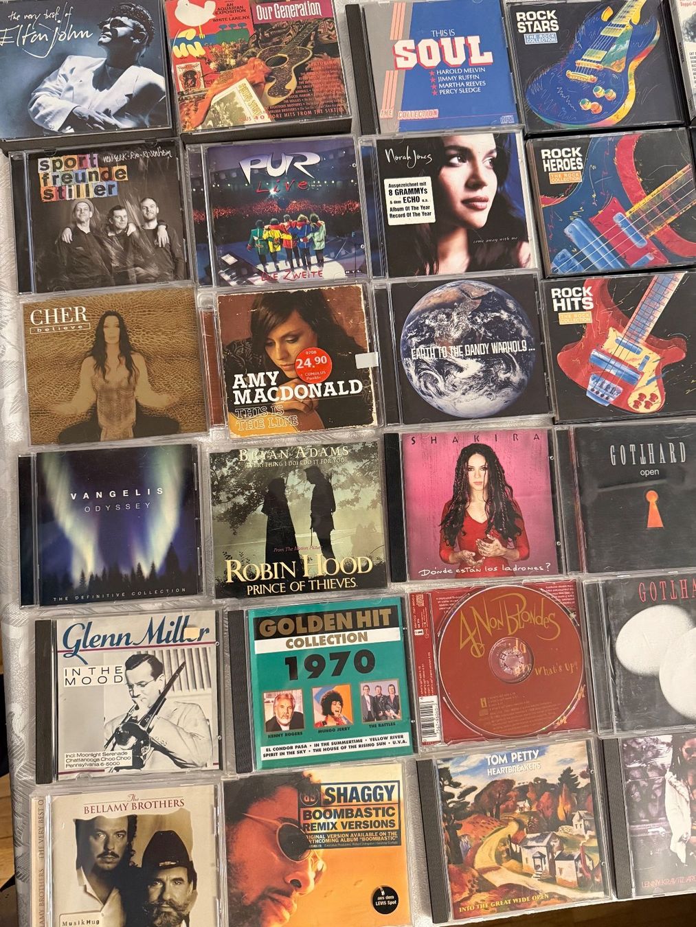 CD: 48 CD Pop/Rock/Jazz - Vintage – Usato da Zürich venduto da fehlton 1