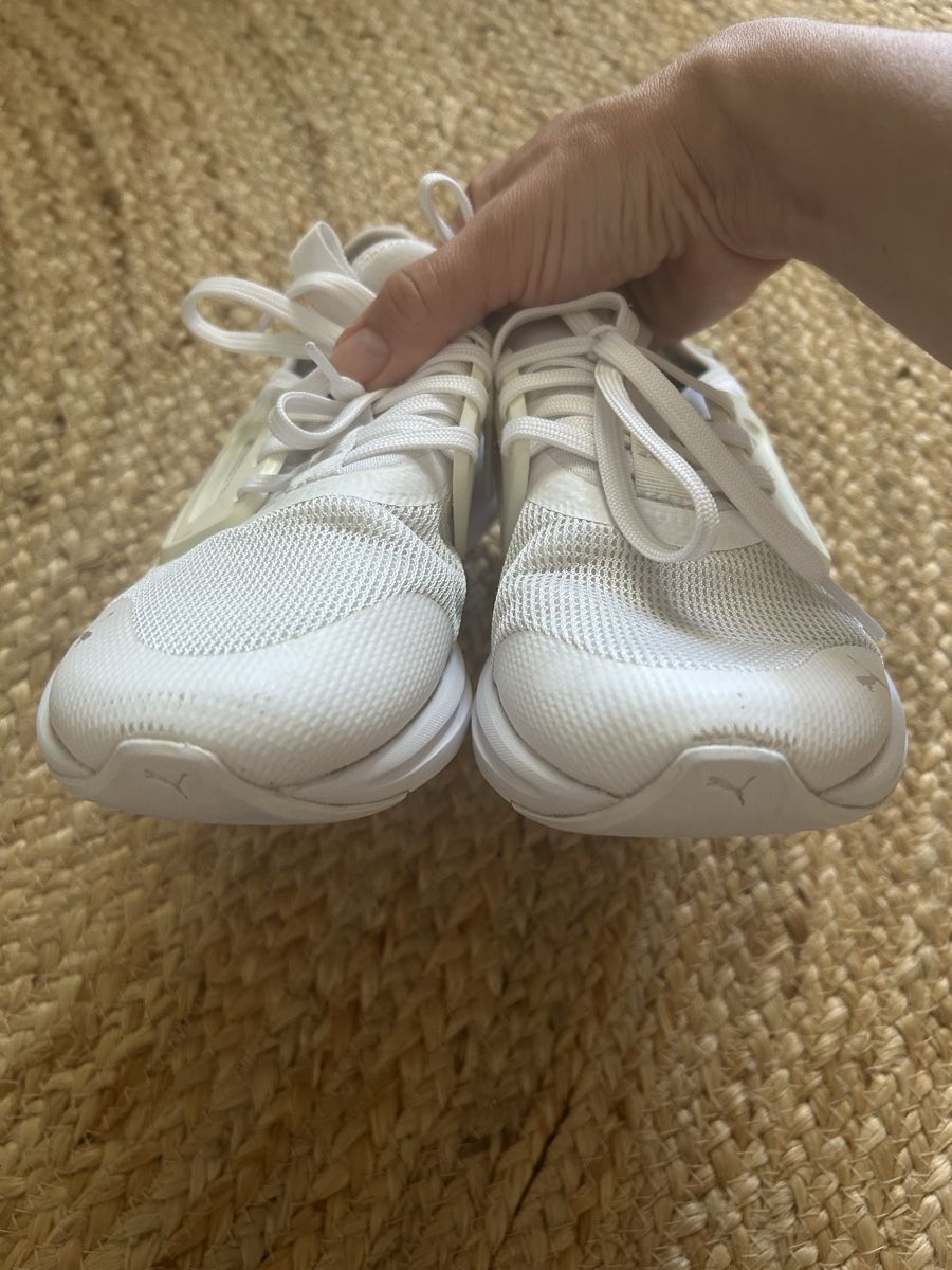 Puma Chaussures hommes: Puma Sneaker Gr. 36 Weiss  – D'occasion à Aarberg par lep_qc92 3