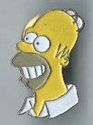Homer Simpson Pin