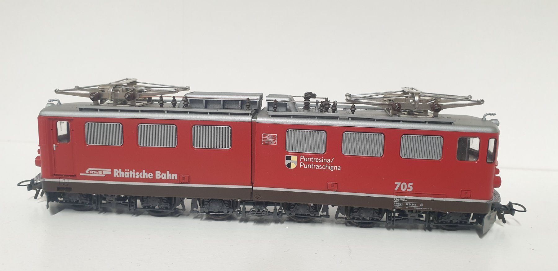 Bemo Modelleisenbahnen: Bemo RhB Ge6/6 ESU Digital 1254 125 – Gebraucht aus Geroldswil von TopTrain54 4