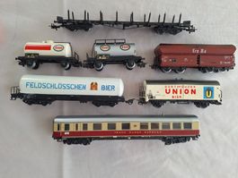 Märklin H0, Sortiment von Wagen