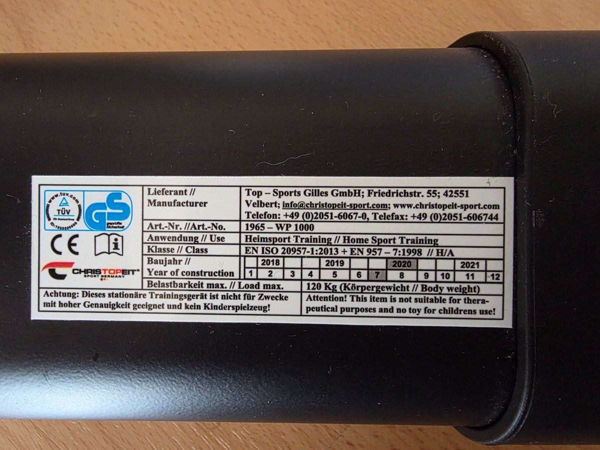 Gommoni, kayak & canoe: Rudergerät WP 1000 Christopeit – Nuovo (secondo la descrizione) da Müllheim Dorf venduto da oshara 4