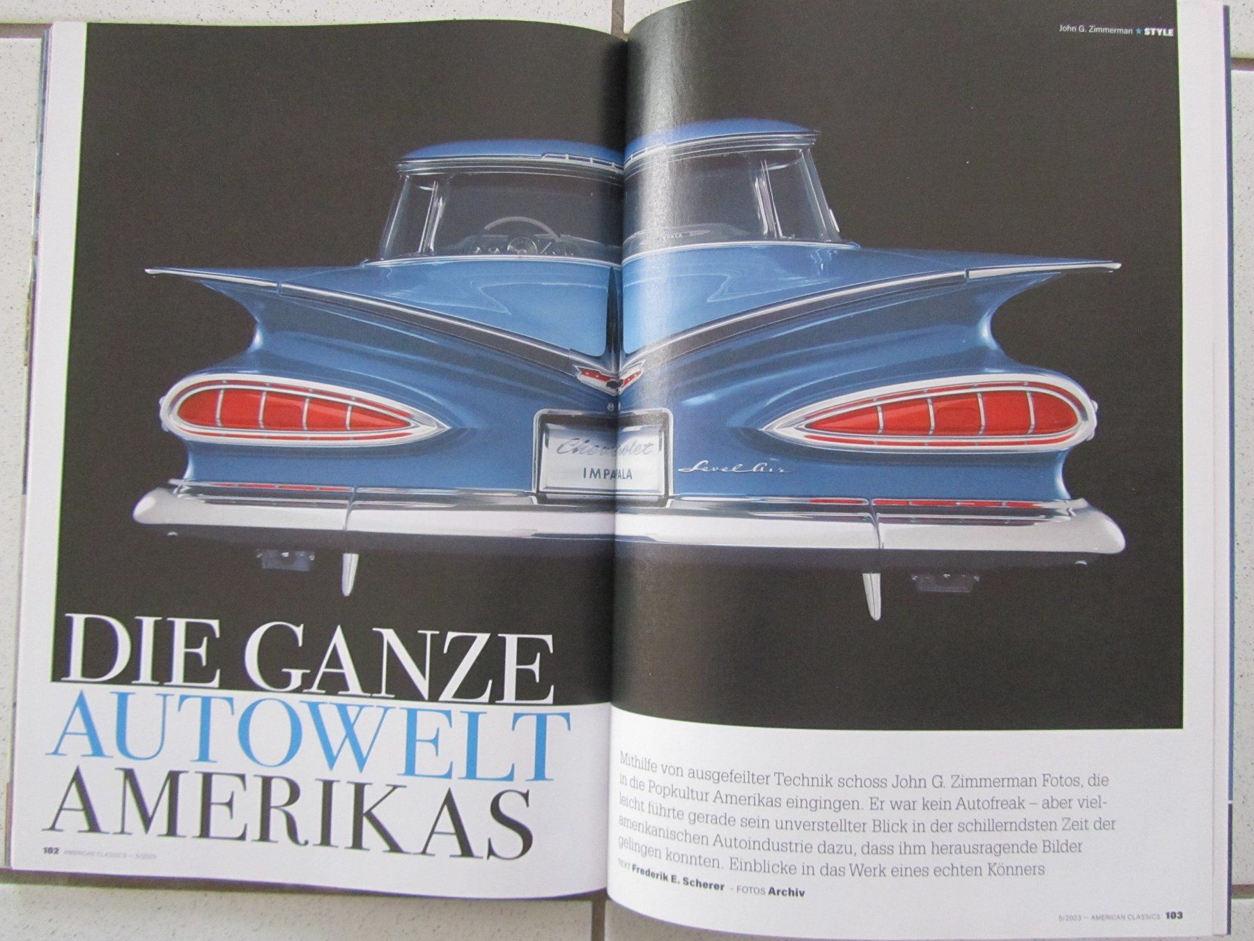 Riviste & Magazine: American classics, Heft Nr. 5 von 2023 – Usato da Weiningen ZH venduto da dietsch57 6