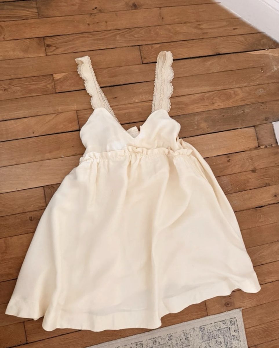 Sezane Kleider: Robe crème Sézane  – Neu (gemäss Beschreibung) aus Pully von trt_q8j8 6