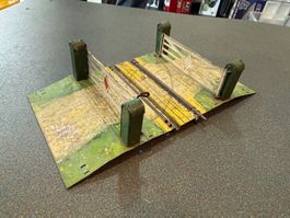 Rare 1930 s Tinplate Spur 0 Hornby Meccano Crossing übergang