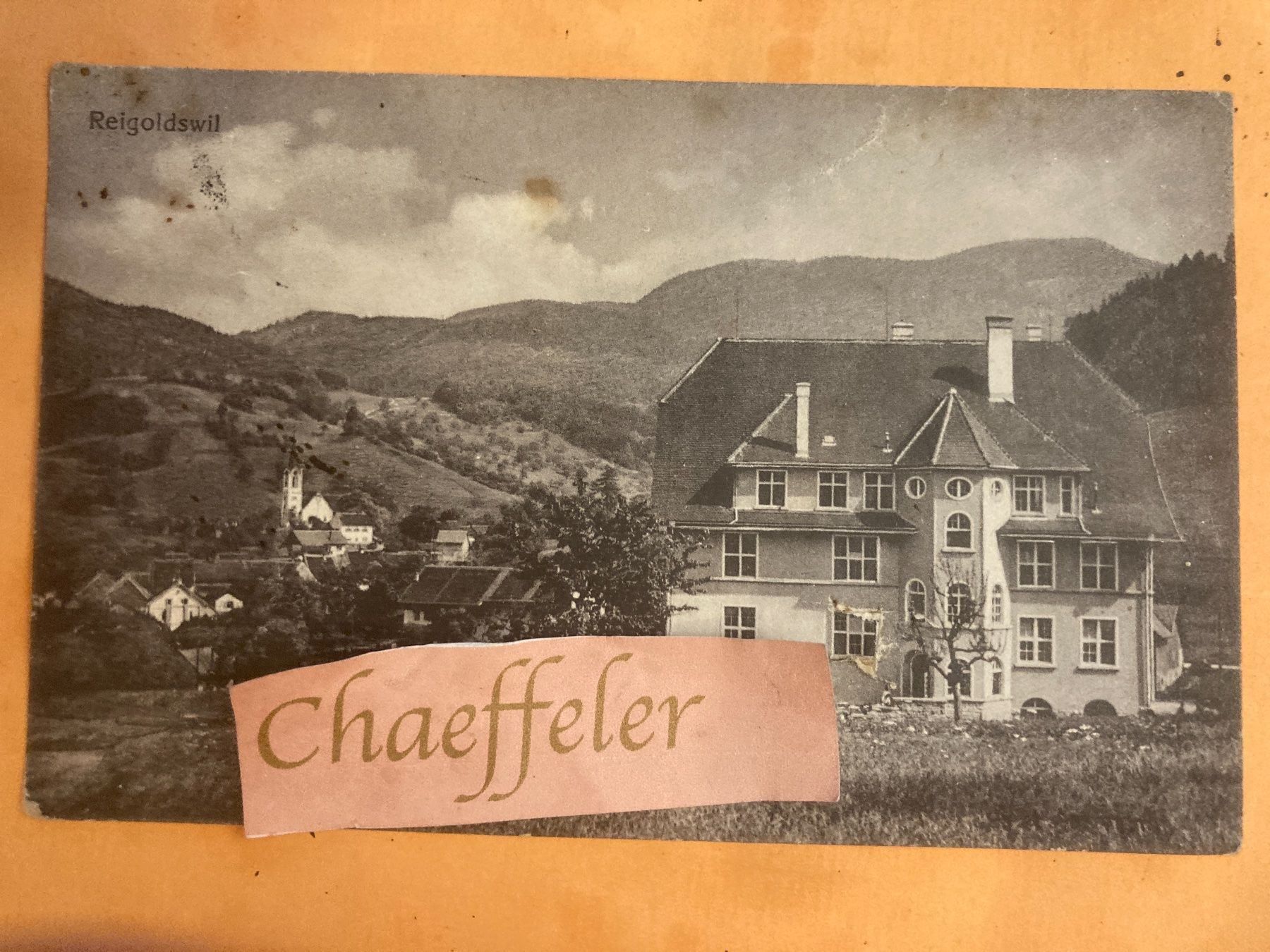 Cartes postales: Reigoldswil. -  Feldpost – D'occasion à Zürich par Chaeffeler