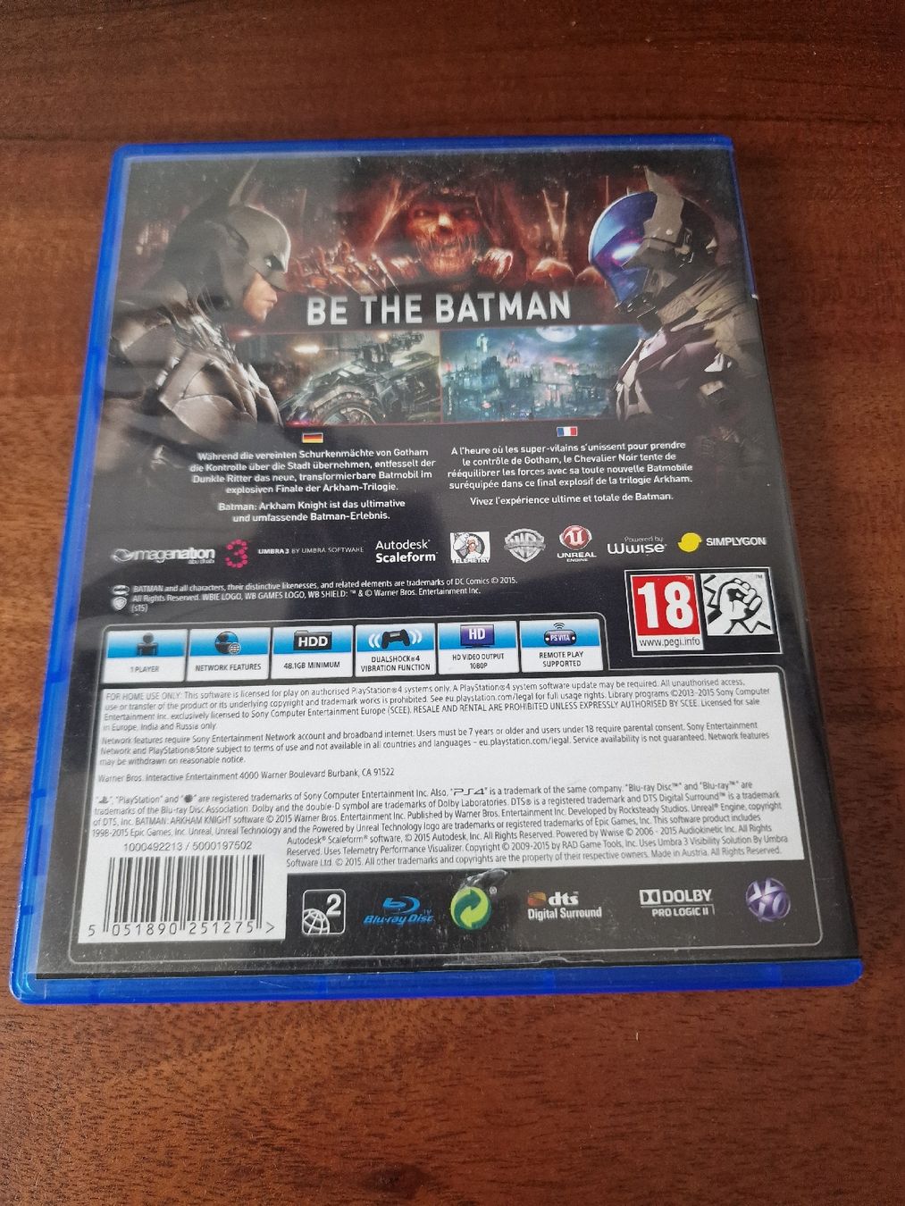 Giochi: Batman Arkham Knight PS4 – Usato da Steinmaur venduto da BekBoss 1