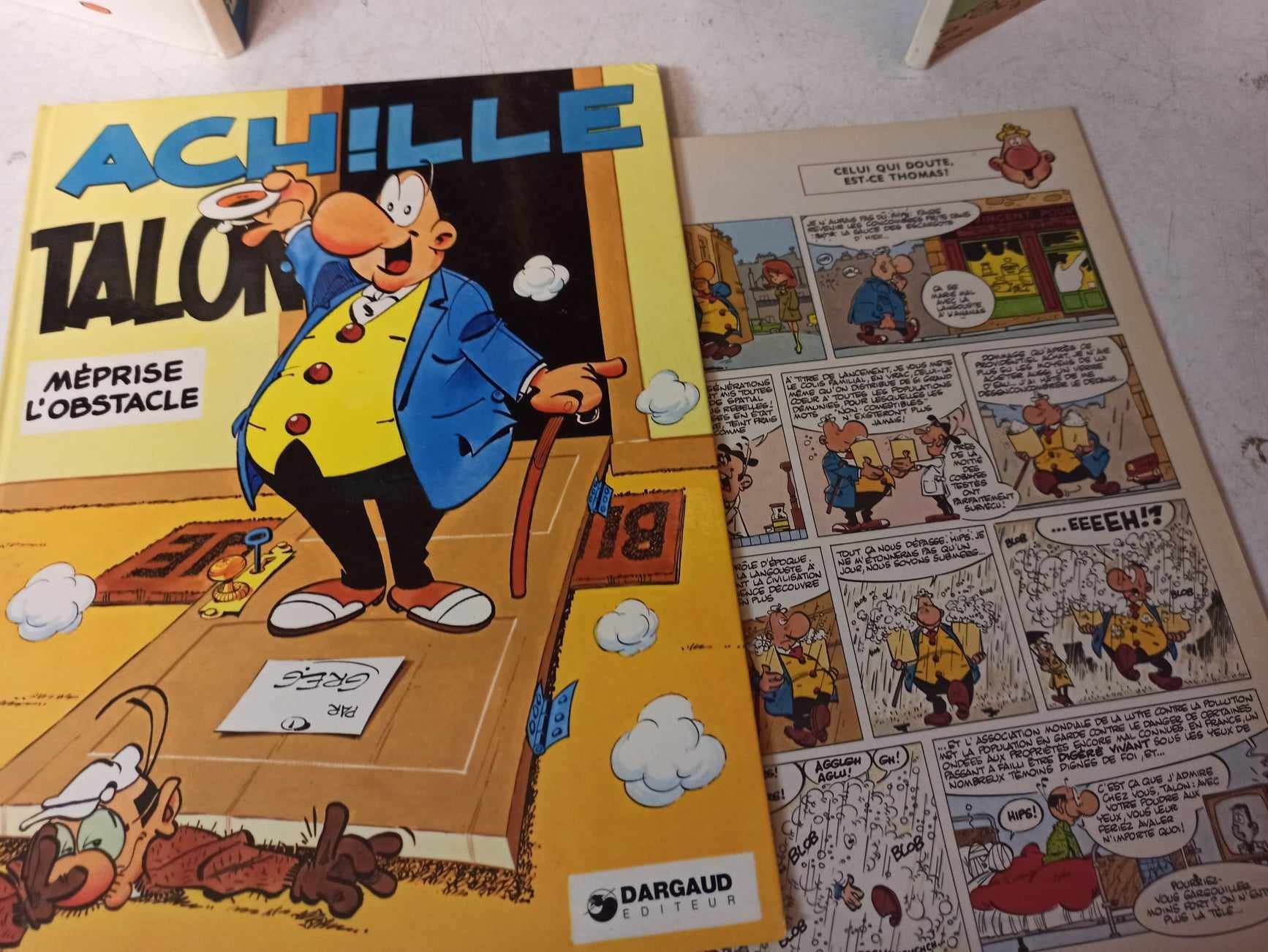 Fumetti: BD  5 X ACHILLE TALON – Usato da La Chaux-de-Fonds venduto da Emmaus2300CDF 3