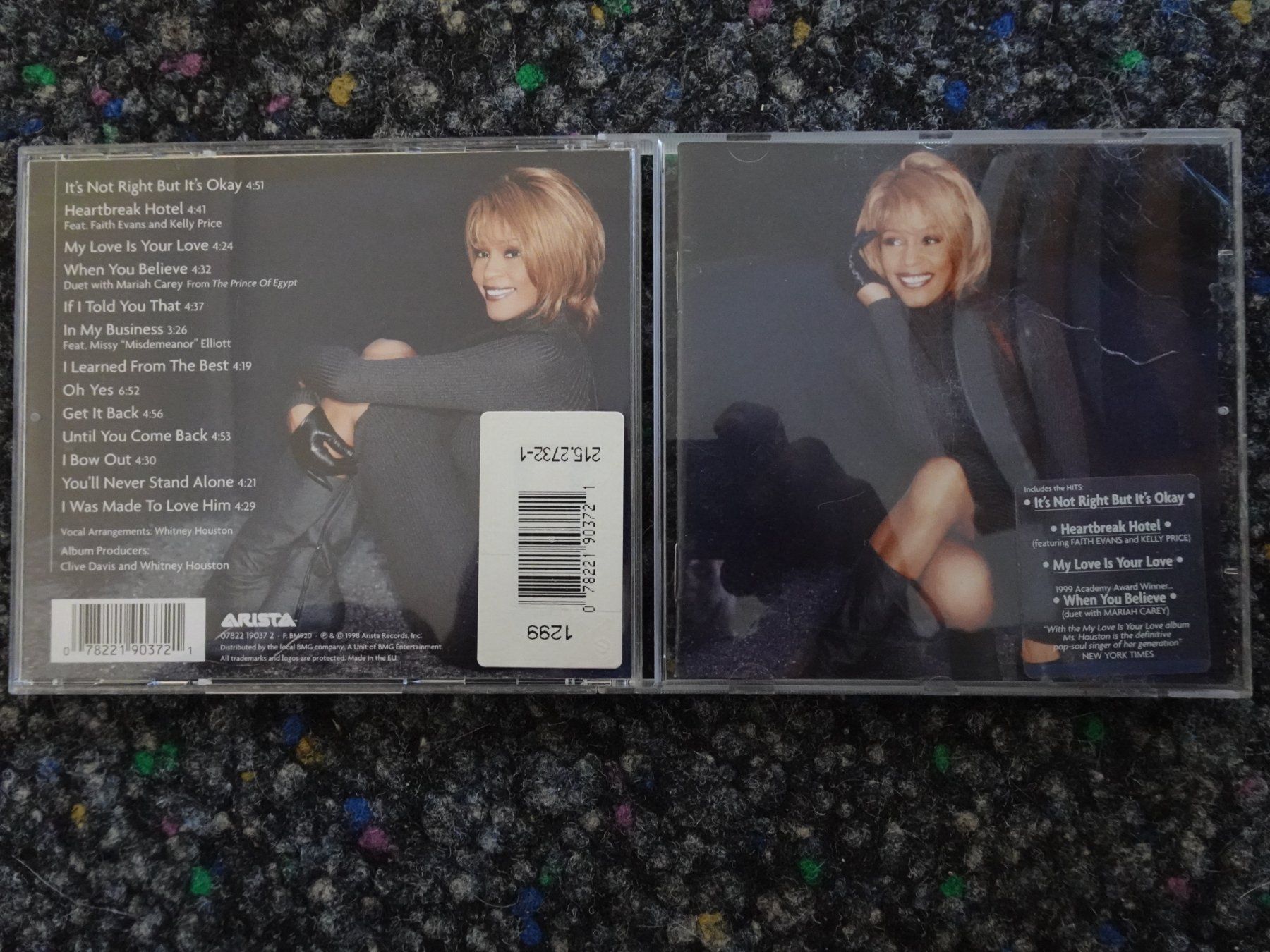 CD: CD : Whitney Houston – Usato da Lotzwil venduto da Kiddis