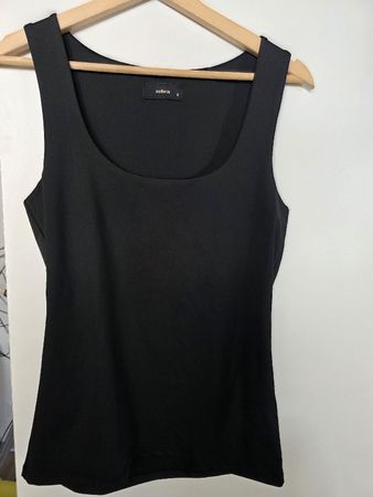 Zebra Top schwarz