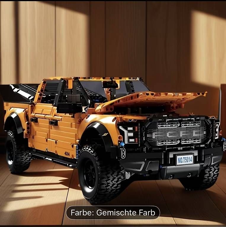 Neuer Ford Raptor Pick Up Modellbausatz 1608-teilig (Neu und ...