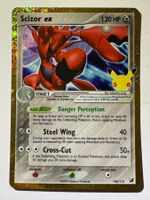 🔬✅ Pokémon Scizor ex 108/115 30C UF 30 Jahre 30th EN NM