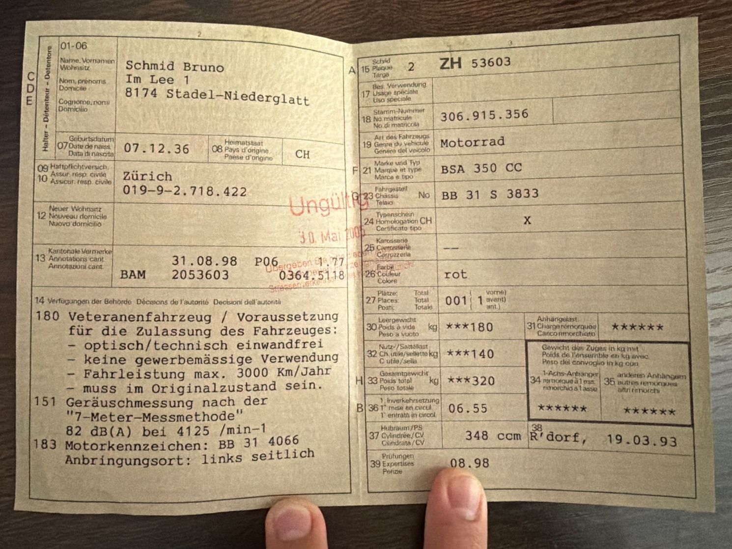 Chopper: BSA 350 CC – Gebraucht aus Stadel von lev_k9j8 6