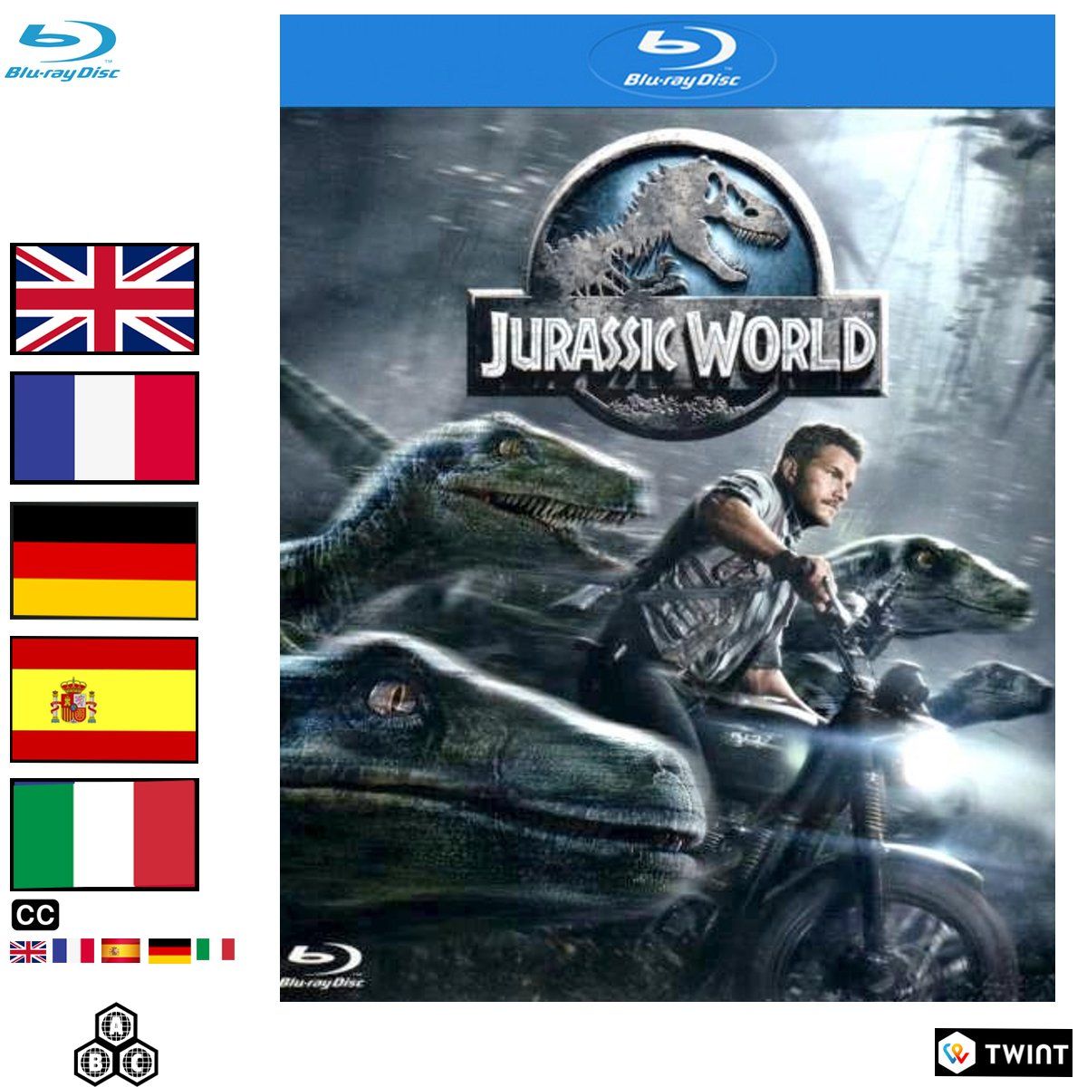 Tutti i DVDs: Blu-ray Jurassic World (2015) – Usato da Semsales venduto da __Florian__