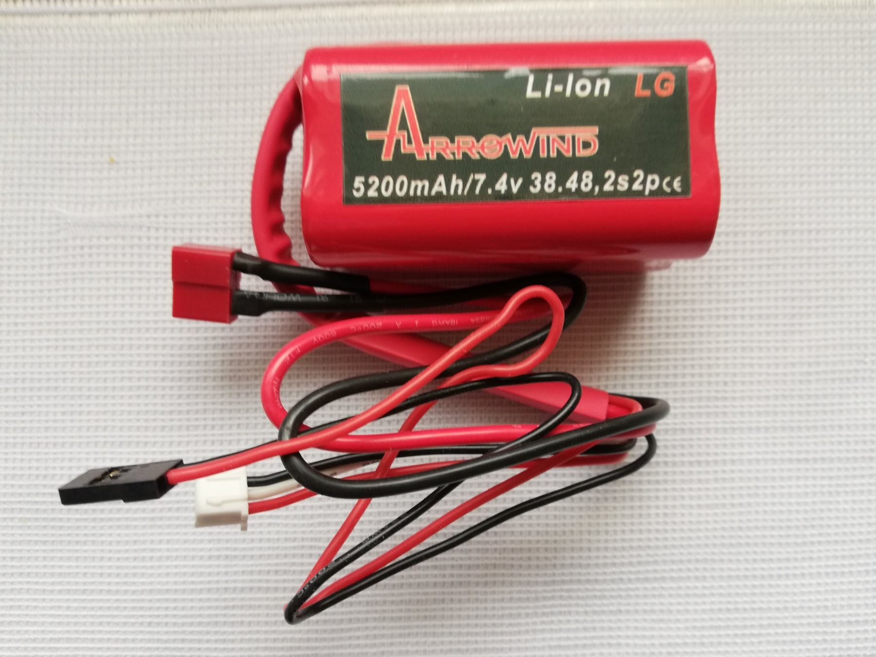 RC Modellbau: LI-ION Empfänger-Akku 7,4V 5200mAh – Neu und originalverpackt aus Flüh von AMS-Modellbau 1