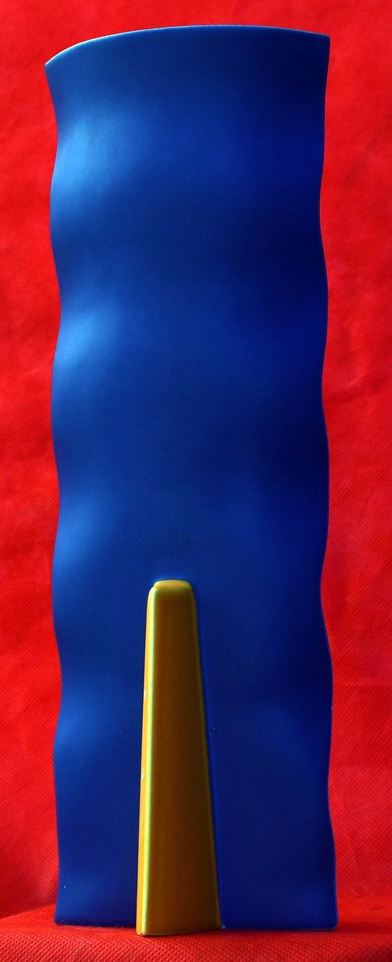 Vasi & Recipienti: Wunderschöne blaue Vase 33 cm hoch – Usato da Rotkreuz venduto da salsanera 5