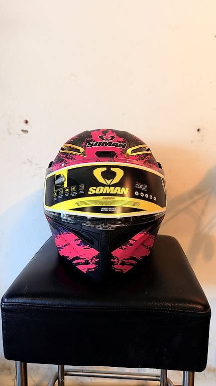 Caschi & visiere: Soman Integral Helm – Usato da Unterseen venduto da beE-Scooter 2