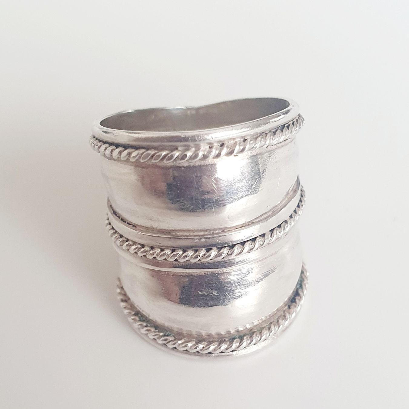 Anelli: Silberring im Boho- oder Bali-Stil 925 gr. 17 mm – Usato da Kreuzlingen venduto da Wunderkiste123 5