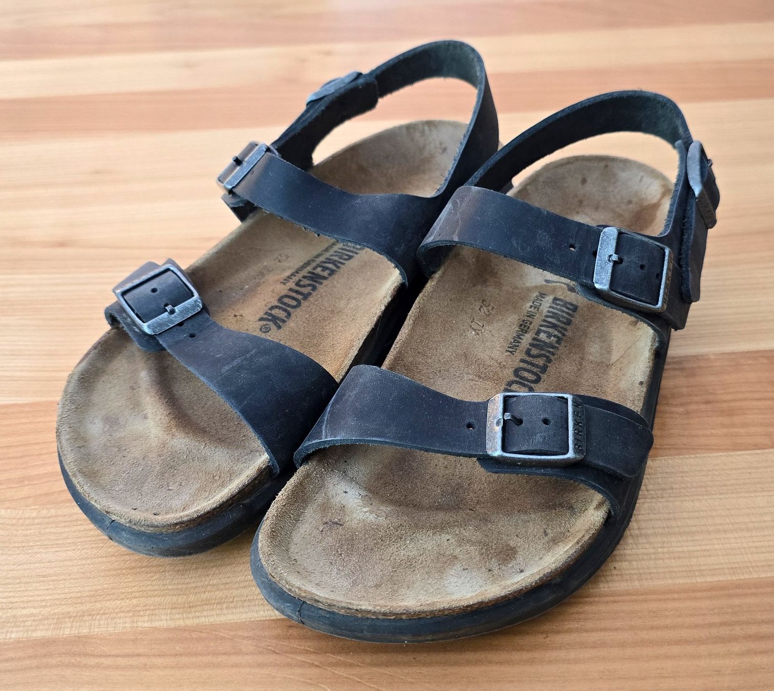 Birkenstock Damenschuhe: Trekkingsandale Birkenstock Sonora Leder 37 schmal – Gebraucht aus Burgdorf von nisut
