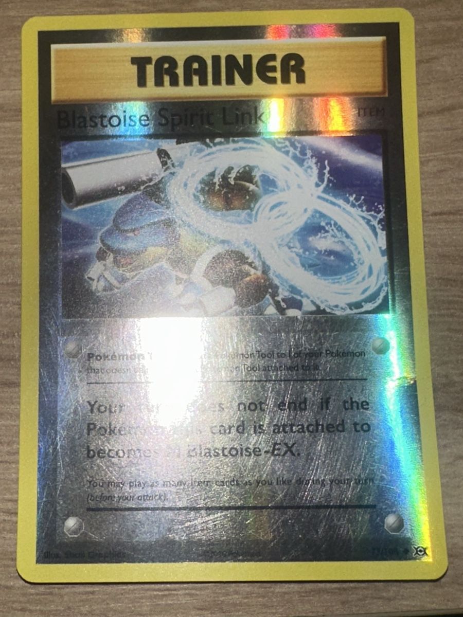 Pokémon Carte collezionabili: Blastoise Spirit Link Reverse Holo #73 – Usato da Allschwil venduto da DragoniteCollectible 2