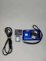 Kodak PixPro Digitalkamera Blau inkl. 4GB SD-Karte & Zubehör