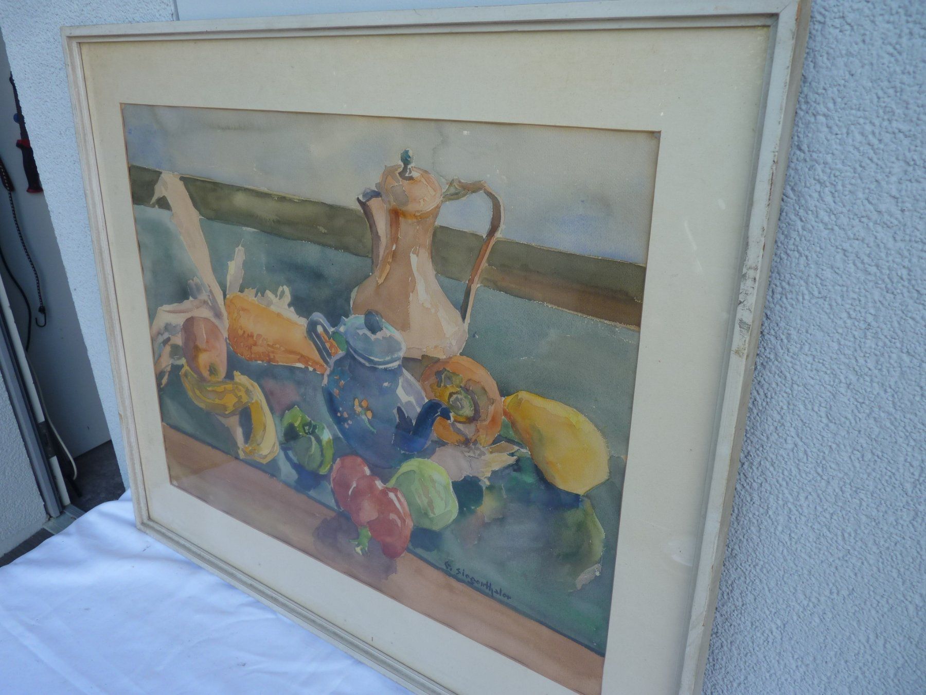 Tableaux: Aquarell Ernst Siegenthaler 76x65cm – D'occasion à Küsnacht ZH par zoliboli01 4