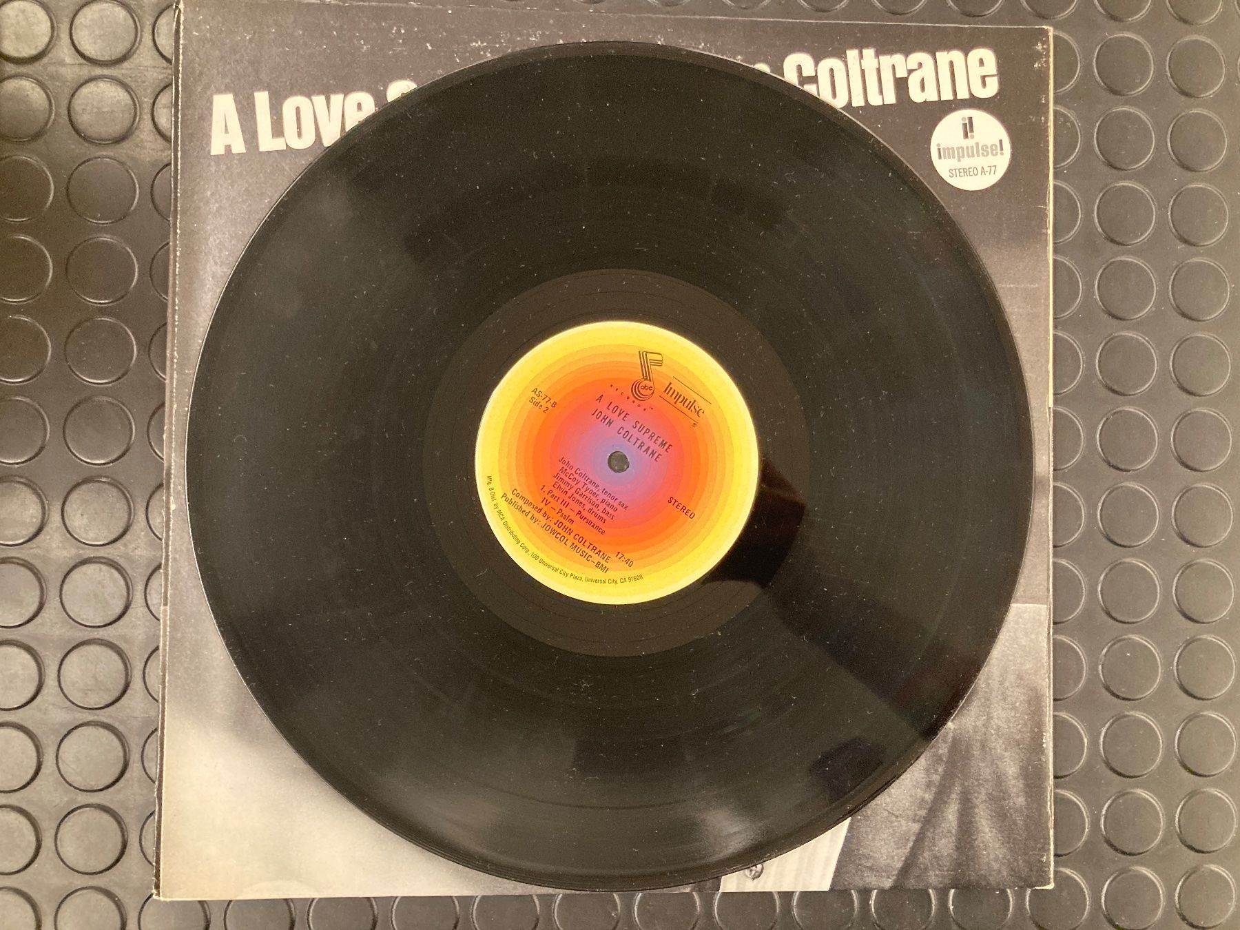 Vinyles: John Coltrane - A Love Supreme – D'occasion à Widnau par VinylDeal 2