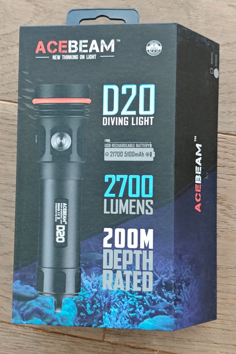 Lampes: Acebeam D20 Taucherlampe – D'occasion à Interlaken par MikeAlmighty 1