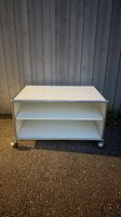 USM Haller Regal / Lowboard 1x1 Reinweiss Q1