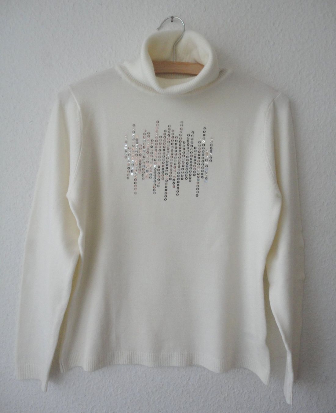 Maglioni & Felpe: Damen Rollkragenpullover Miss Aless mit 75% Wolle Gr. M/L – Usato da zürich venduto da parts5060