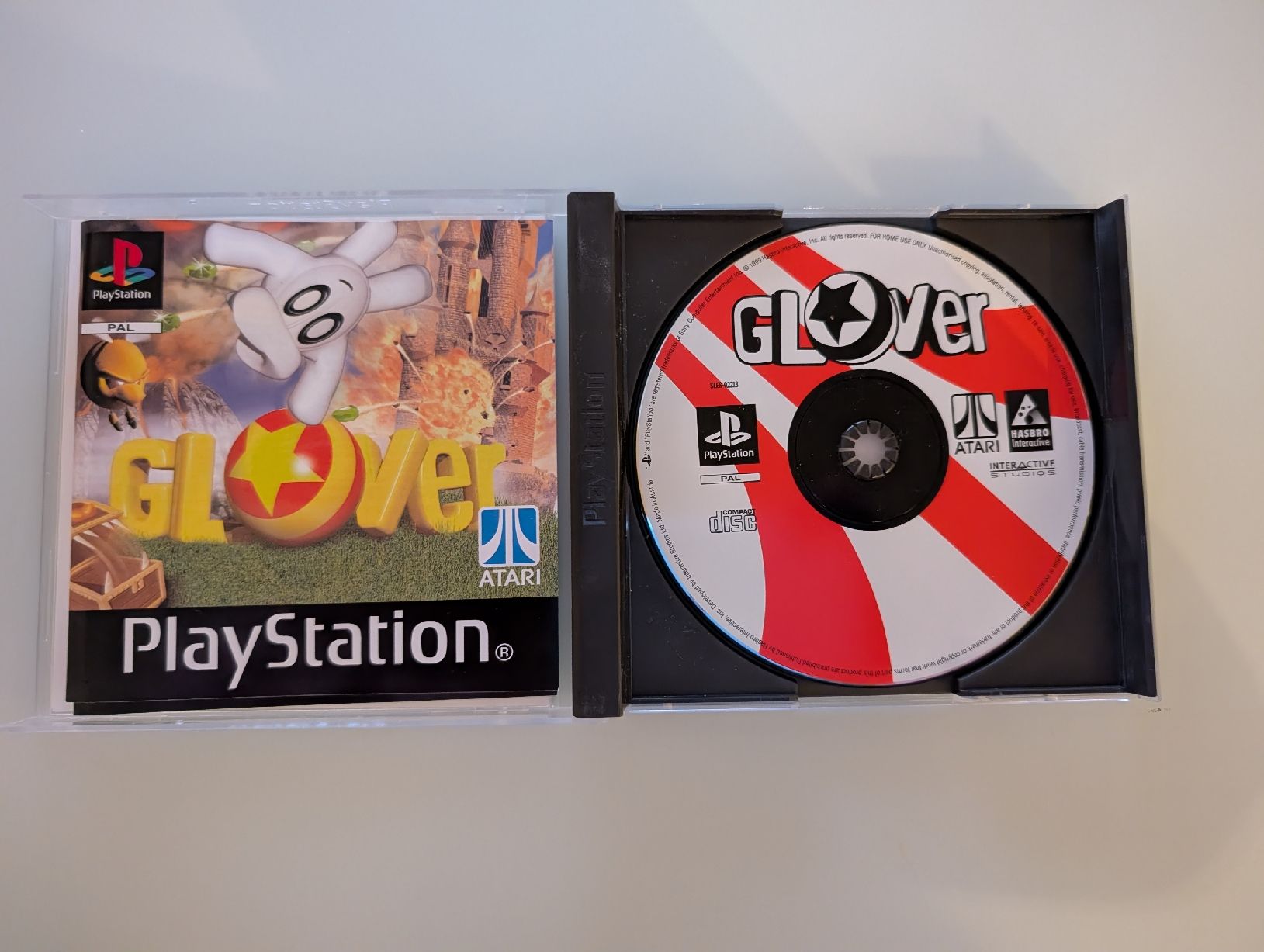 Sony Giochi: Glover (PS1) – Usato da Winterthur venduto da sax8400