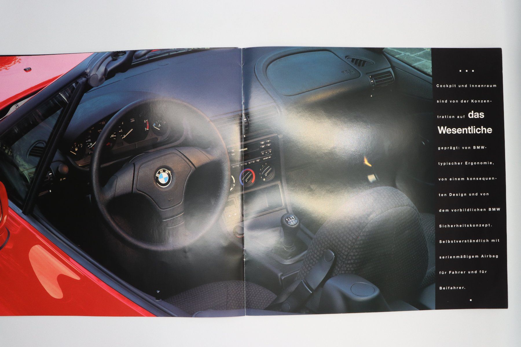 BMW Documenti: BMW Z3 Roadster 1995 Prospekt – Usato da Bühl b.Aarberg venduto da Collectorpassions 6