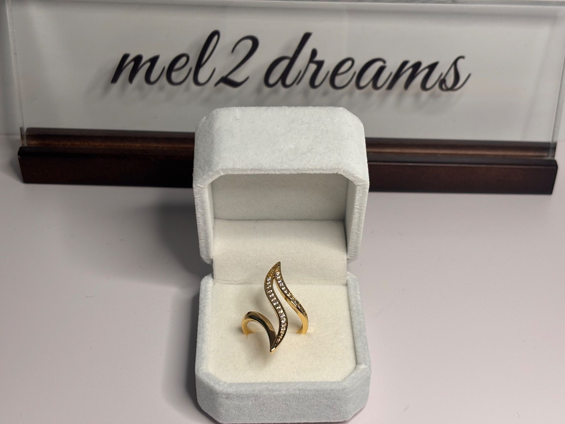 Anelli: Bague plaquée or ✨ – Nuovo (secondo la descrizione) da Lausanne venduto da mel2dreams 2