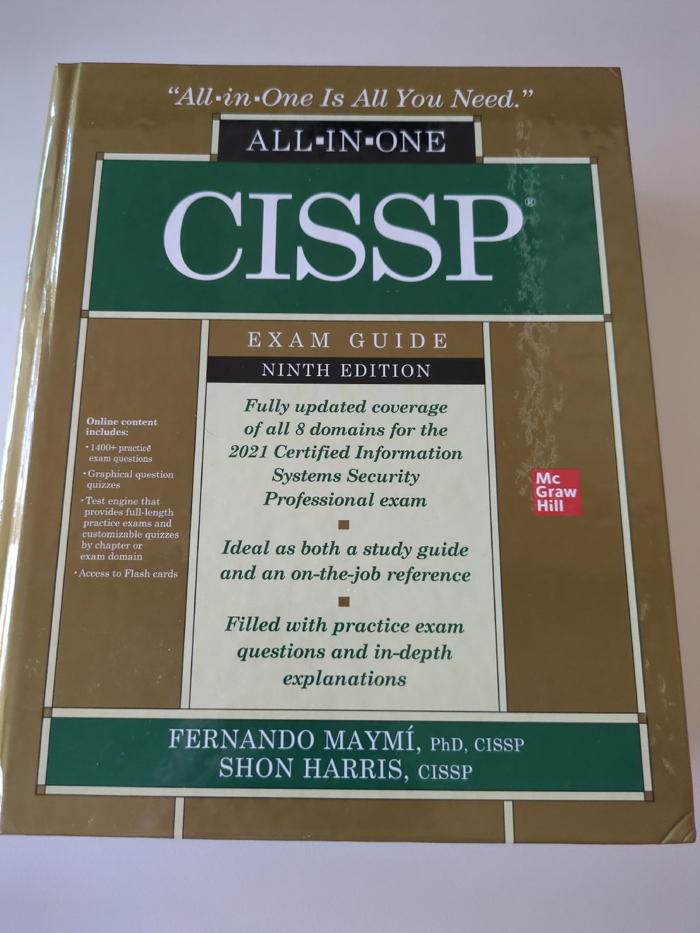 Bücher: CISSP Exam Guide 9th edition – Neu (gemäss Beschreibung) aus Zürich von aa_le