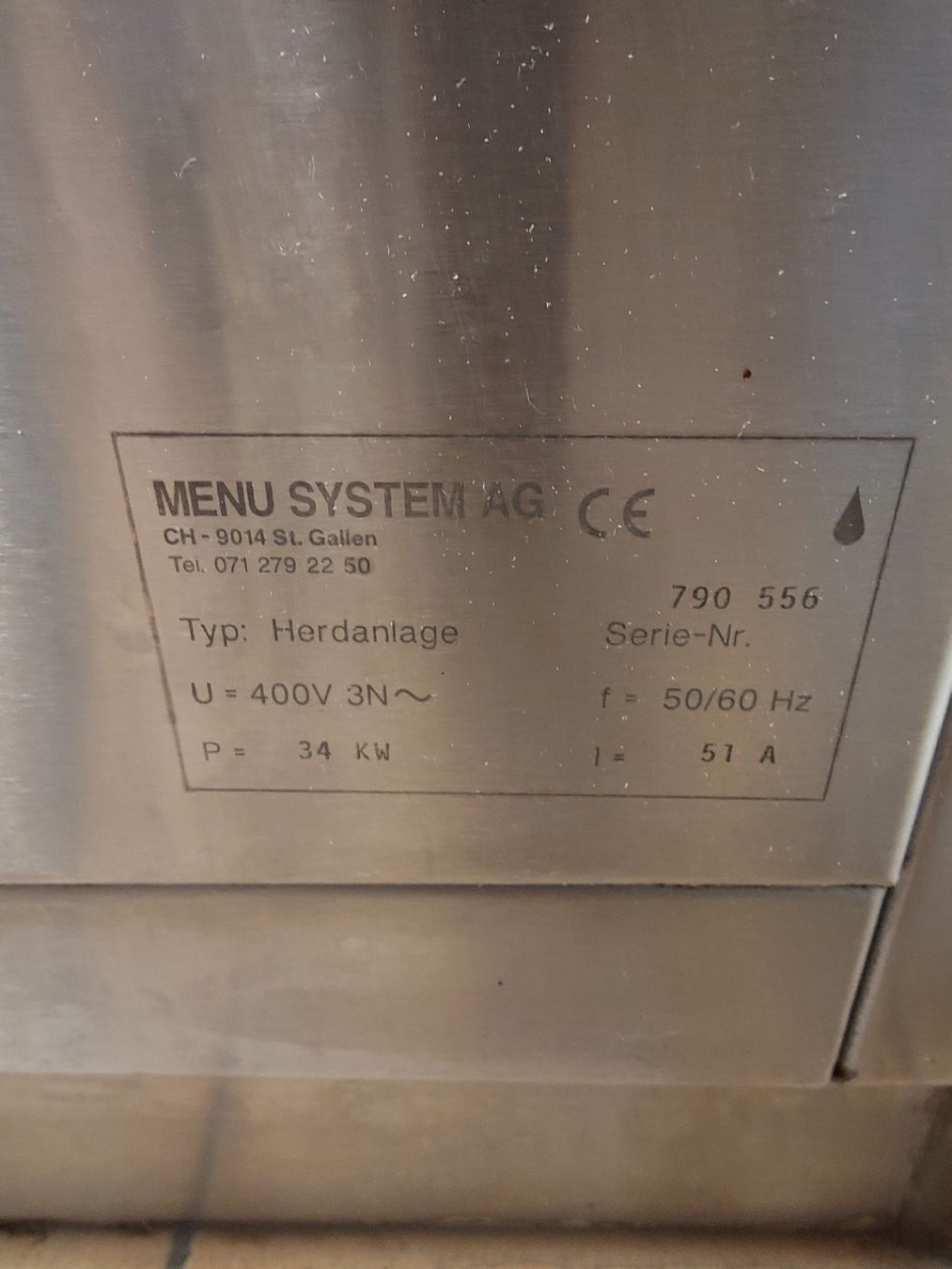 Elettrodomestici da cucina: Profi-Induktionsherd MENU SYSTEM | Induktion, Grill, Ofen & – Usato da Hauenstein venduto da benin02 3