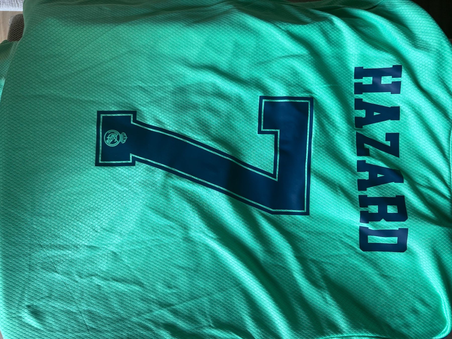 Real Madrid Canottiere & Pantaloni: Maillot Real Madrid Hazard vert – Nuovo (secondo la descrizione) da Lonay venduto da inf_m2ym 1