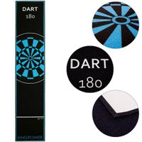 Dartmatte 290x60 blau Dart Matte Dartteppich Turnier Matte